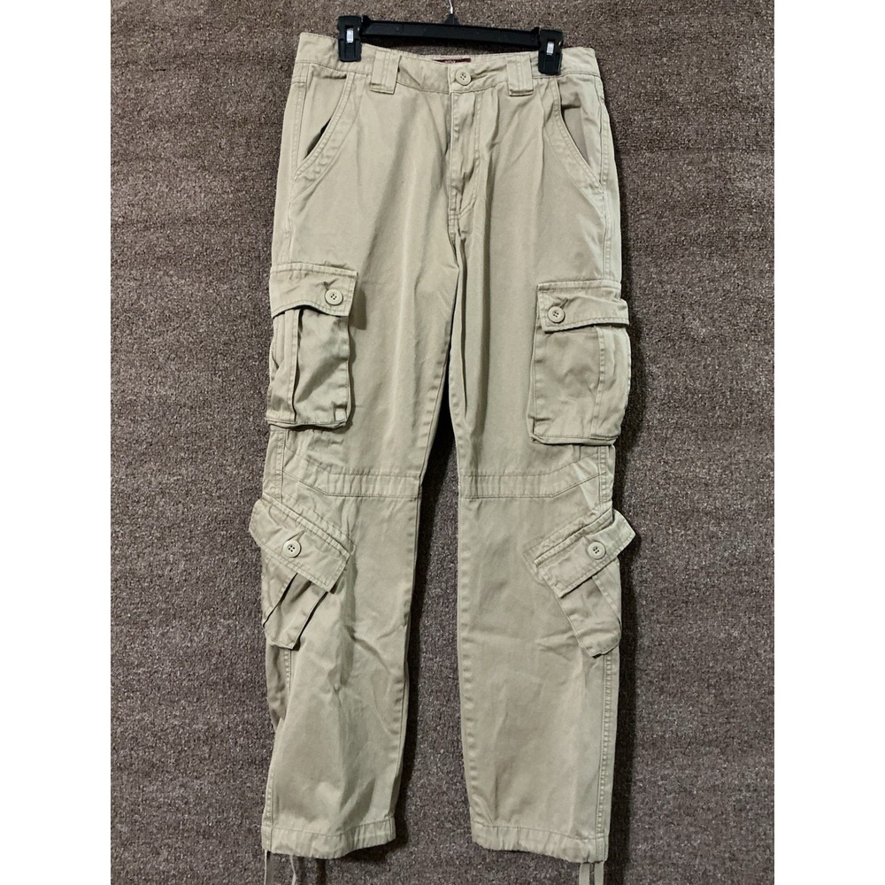 Matchstick‎ Cargo Pants Jogger Heavy Cotton M 30x29 Rugged Outdoors Hiking